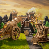 3D Holz-Puzzle - Mittelalterliche Belagerungswaffen